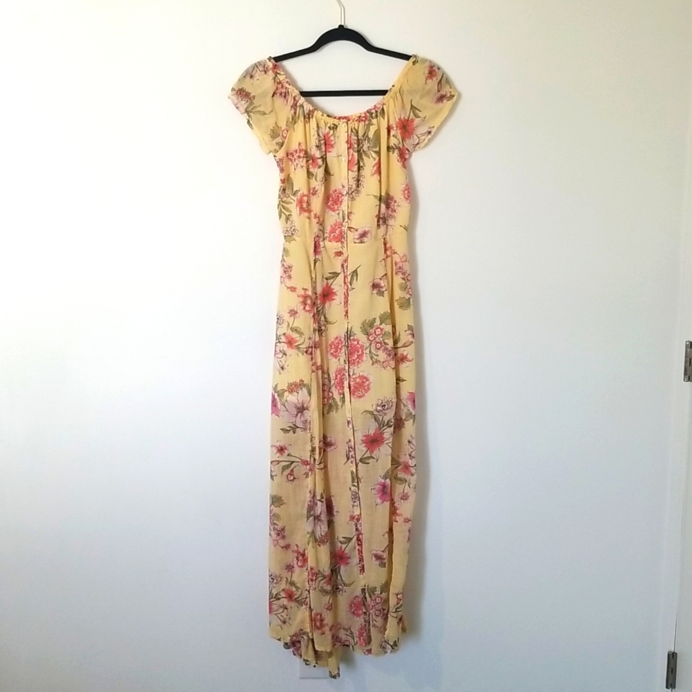 Billabong Maxi Fitted Floral Dress